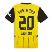 Borussia Dortmund Marcel Sabitzer #20 Hjemmebanetrøje 2024-25 Kortærmet